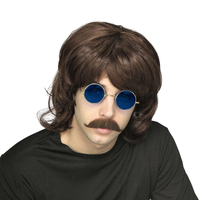 70's Brown Shag Wig