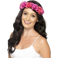 Pink Floral Headband