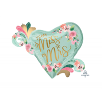 32" Mint to Be SuperShape Foil Balloon