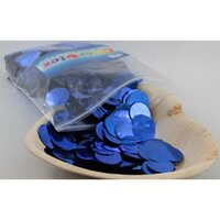Metallic Blue Confetti (2.3cm) - 250 grams
