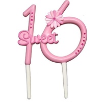 Sweet 16 Cake Topper