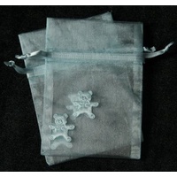 Blue Bear Gift Bag - Pk 5