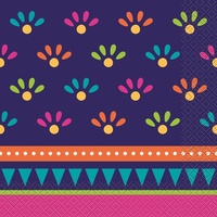 Boho Fiesta Paper Napkins - Pk 20