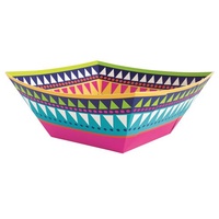 Boho Fiesta Paper Square Bowl