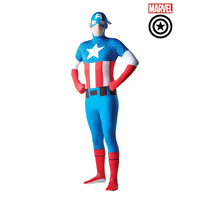 Adult Captain America Skinsuit Costume