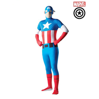 Adults Captain America Skinsuit Costume