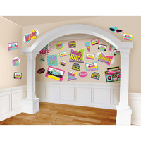 Awesome 80's Party Cutouts - Pk 30