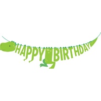 Dino Party Ribbon Banner