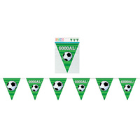 3D Soccer Flag Banner - 12ft