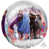 15" Frozen 2 Clear Orbz Balloon