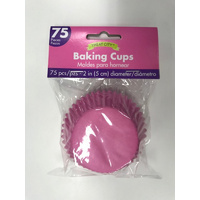 Bright Pink Cupcake Cases - Pk 24