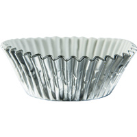 Silver Cupcake Cases - Pk 24