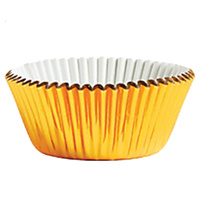 Gold Cupcake Cases - Pk 24