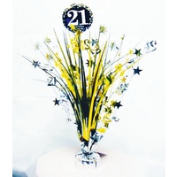21st - Sparkling Celebration Table Centerpiece