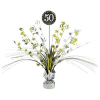 50th - Sparkling Celebration Table Centerpiece