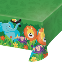 Jungle Safari Plastic Tablecover