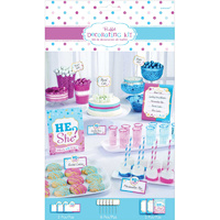Girl or Boy? He or She? Buffet Decorating Kit
