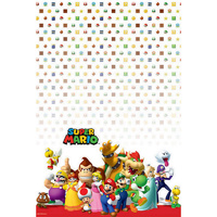 Super Mario Plastic Tablecover - 137x243cm