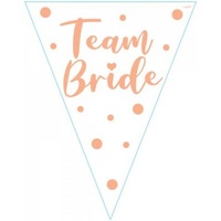 Team Bride Flag Bunting - 3.9m