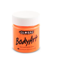 Neon Orange Face & Body Paint UV Reactive – 45ml
