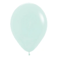 5" Pastel Matte Green Balloons - Pk 100