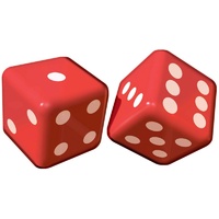 Inflatable Jumbo Dice - Pk 2