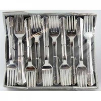Silver Plastic Forks 170mm - Box of 100