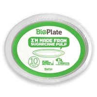 Bioplate - 31cmx25cm Oval Plates - Pk 10