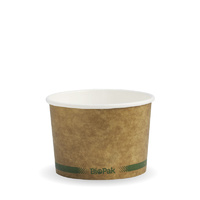 250ml /8 oz Natural Biobowl - Pk 50