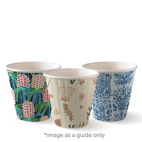 BioCup Art Series Paper Drinking Cups (295ml) - Pk 50