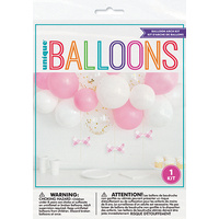 PINK GINGHAM 1ST BALLOON ARCH KIT