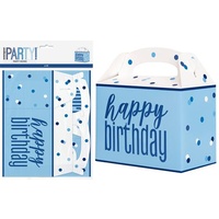 BLUE H/B'DAY 6 PARTY BOXES