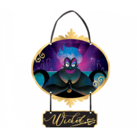 Disney Villains Mini Hanging Sign Decoration Foil Hot Stamped
