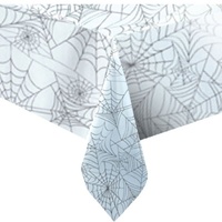 Spider Web Table Cover Plastic - Clear