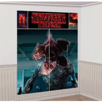 Stranger Things Wall Decorating Scene Setter Kit - Pk 5