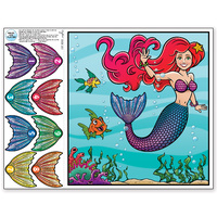 Pin The Tail On The Mermaid Game