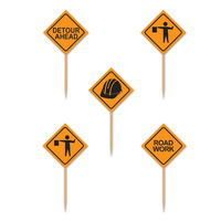 Construction Sign Picks - Pk 50