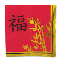 Asian Luncheon Napkins - Pk 16