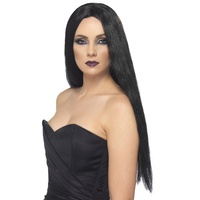 Long Black Witch Wig (61cm)