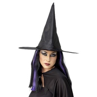 Witch Hat, Shiny Fabric