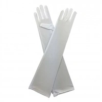 Long Gloves White