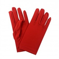 Short Gloves Red