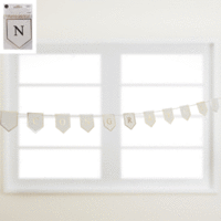 "Congratulations" White & Gold Mini Bunting (3m)