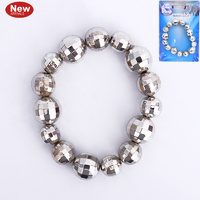 Plastic Disco Ball Bracelet