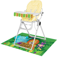 1st Birthday Jungle Safari High Chair Kit