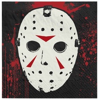 Friday the 13th Beverage Napkins - Pk 16