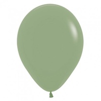 12" Fashion Eucalyptus Latex Balloons - Pk 100