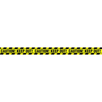 Caution! Keep Out! Tape (6m)