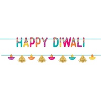 Happy Diwali Banner Kit (2 banners) 1.7m long