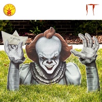 IT Chapter TWO Pennywise Groundbreaker Lawn Decoration